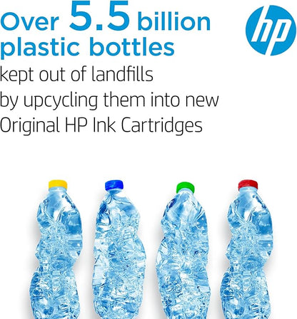 HP 902 Yellow Ink Cartridge | Works OfficeJet 6950, 6960 Series, OfficeJet Pro 6960, 6970 Series | Eligible for Instant Ink | T6L94AN