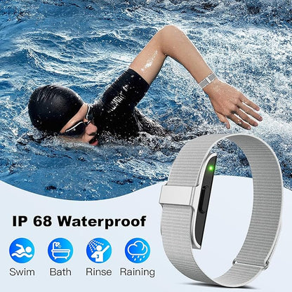 SEEKZERO Sleep Tracker, Activity & Fitness Trackers | Health Smart Bracelet 24/7 Heart Rate | Step & Calorie Counter | IP68 Waterproof Activity Tracker for Family & Friends-No Subscription Fee