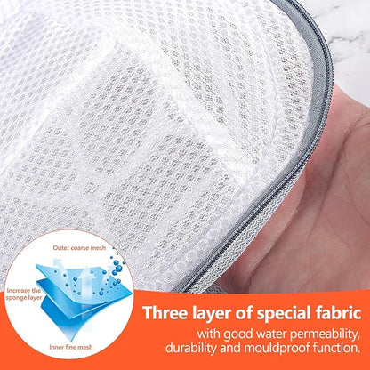 IANFAN 5 Pack Large Bra Laundry Bags for Washing Machine, Underwear Brassiere Bag Set Brassiere Wash Bags for Laundry Lingerie Bag for Washing Delicates Bra Washer Protector