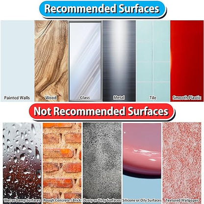 FOROOMACO 300 Pack Mini Ear Double-Sided Mounting Tape Square Heavy Duty Adhesive for Sound Proof Foam Panels, Wall Decor, Wall Art, Easy to Peel and No Residue