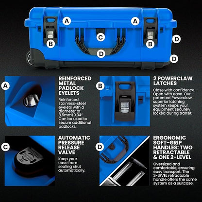 NANUK Wheeled Series 935 Lightweight NK-7 Resin Waterproof Protective Case