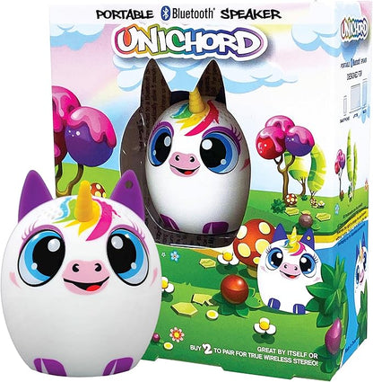 My Audio Pet Mini Bluetooth Animal Wireless Speaker for Kids of All Ages - True Wireless Stereo – Pair with Another TWS Pet for Powerful Rich Room-Filling Sound (UniCHORD)